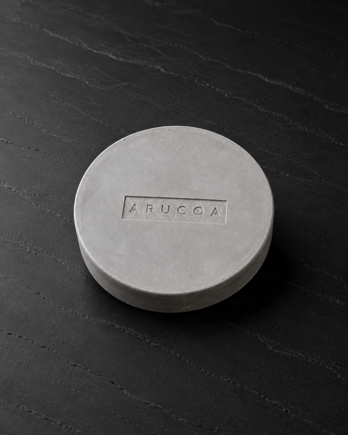 ARUCOA hand-cast concrete cigar ashtray product view